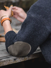 モヘアタートルネック 厚手セーター