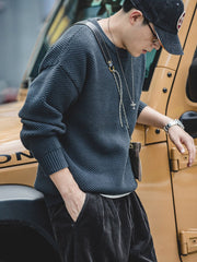 ヘビーウェイト パイル編み セーター