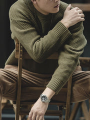 ヘビーウェイト パイル編み セーター