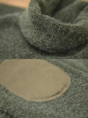 モヘアタートルネック 厚手セーター