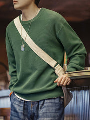 コンフォートテクスチャー ニットスウェット