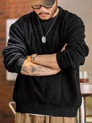 ポーラーフリース 袖先サムホール スウェット