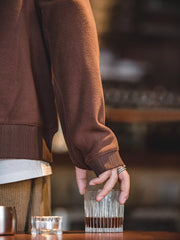 ポーラーフリース 袖先サムホール スウェット