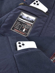 アウトドア バッジ付き防風ジャケット