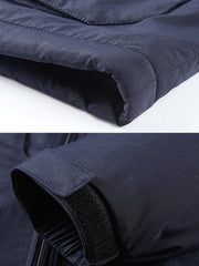 アウトドア バッジ付き防風ジャケット