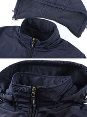 アウトドア バッジ付き防風ジャケット