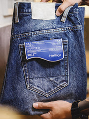 ヒゲ加工 デニムパンツ