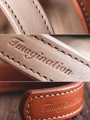 ハンドメイド レザーバングル