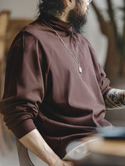 タートルネック起毛 ベースレイヤーシャツ