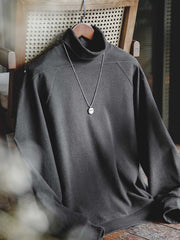 タートルネック起毛 ベースレイヤーシャツ