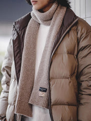 ワッフル シェニールロングスカーフ