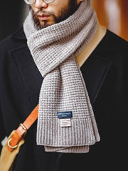 ワッフル シェニールロングスカーフ