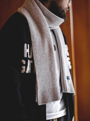 ワッフル シェニールロングスカーフ