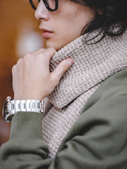 ワッフル シェニールロングスカーフ