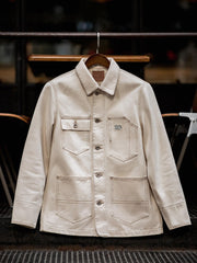 ヘビーウェイト ナチュラル綿帆ワークジャケット