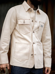 ヘビーウェイト ナチュラル綿帆ワークジャケット