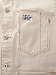 ヘビーウェイト ナチュラル綿帆ワークジャケット