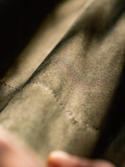 ソフトシェル ピーチスキン ダウン ジャケット