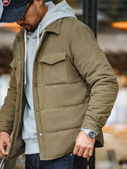 ソフトシェル ピーチスキン ダウン ジャケット