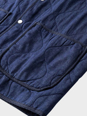 デニム コットン ライニング ジャケット