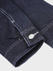 コーデュロイ襟 多ポケット ジャケット