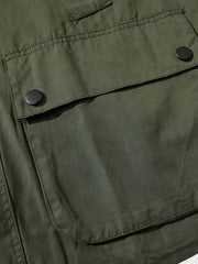 襟 コーデュロイ ハンティング ジャケット