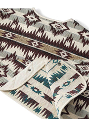 先染め シェニール ナバホ総柄 ジャケット