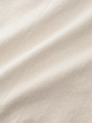 二重プリーツ 白いデニムジャケット