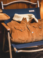 裏ボア フリース コーデュロイ ジャケット