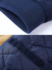 裏キルト 厚手 コーデュロイ ジャケット