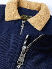 裏キルト 厚手 コーデュロイ ジャケット