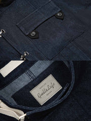 スウェーデン バイカー デニム ジャケット