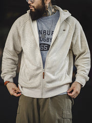 グレー パーカー