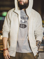 グレー パーカー