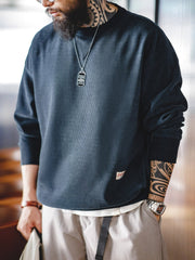 シェニール 丸襟 スウェット