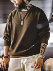 シェニール 丸襟 スウェット