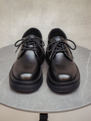 レザー ダービー シューズ