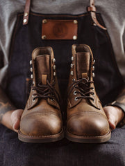 本革 アイアンレンジャー・ワークブーツ