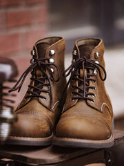 本革 アイアンレンジャー・ワークブーツ