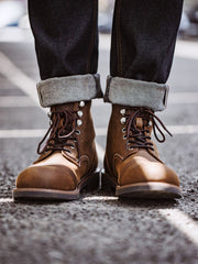 本革 アイアンレンジャー・ワークブーツ