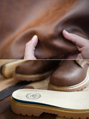 レトロ ハイカット ワークブーツ