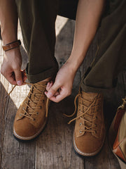 牛革 モンキーブーツ