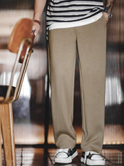 ルーズフィット ストレートパンツ