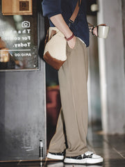 ルーズフィット ストレートパンツ