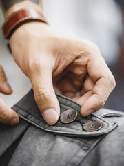 氷染め加工 ワイド カーゴパンツ