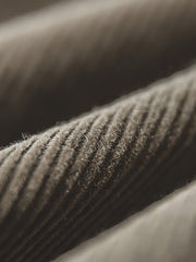 カーキ コーデュロイ スラックス