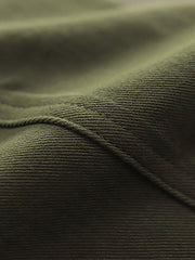 プリーツデザイン 全綿ワークパンツ