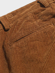 全綿 コーデュロイ ストレート スラックス