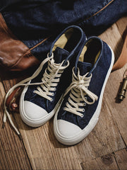 海軍 トレーニング シューズ レトロ デニム