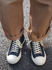 海軍 トレーニング シューズ レトロ デニム